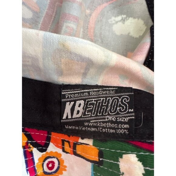 Kbethos Premium Headwear Abstract Pattern Bucket Hat One Size Cotton - Picture 5 of 5